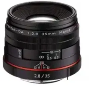 Comparateur de prix : Pentax HD-DA 35mm F2.8 Macro Limited SLR Objectif macro Noir
