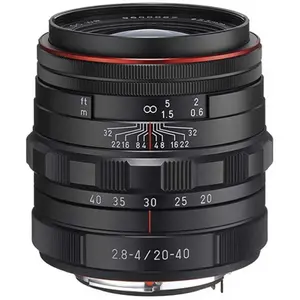 Comparateur de prix : Pentax HD DA 20-40mm F2.8-4 ED Limited DC WR SLR Noir