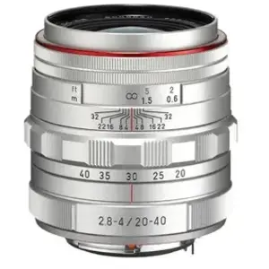 Comparateur de prix : Pentax HD DA 20-40mm F2.8-4 ED Limited DC WR SLR Argent
