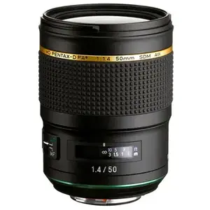 Comparateur de prix : Pentax D FA 50mm F1.4 SDM HD AW W/C MILC/SLR Objectif standard Noir