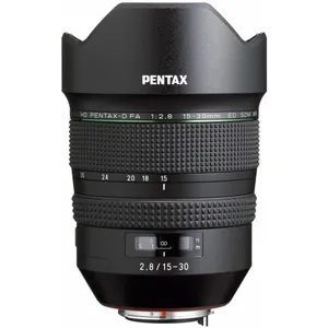 Comparateur de prix : Pentax HD -D FA 15-30mm F2.8 ED SDM WR SLR Objectif ultra large Noir