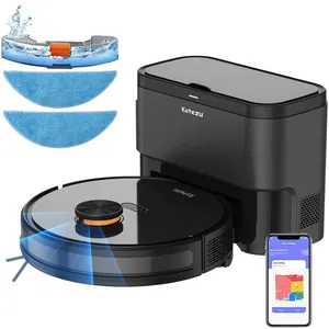 KOTEZU Aspirateur Robot Laveur avec Station - 5000Pa - 5000mAh Batteri... pas cher