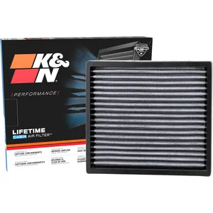 Comparateur de prix : K&N VF2000 Voitures Filtre à Air Cabine, Weiß, 24.4 x 5.3 x 29 cm