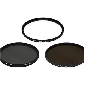 Comparateur de prix : Hoya Kit Digital - filtre UV(C) + polarisant HMC-PLC + filtre ND8 43 mm