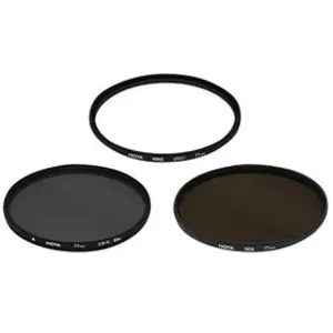 Comparateur de prix : Hoya Kit Digital - filtre UV(C) + polarisant HMC-PLC + filtre ND8 52 mm