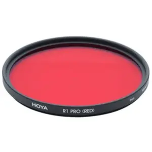 Hoya Filtre HMC 77 mm R1 rond Rouge pas cher