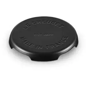 Dessous de plat LE CREUSET rond collection barbecue 22 cm noir matVendu parboulanger