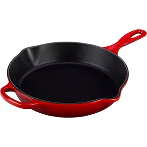 Comparateur de prix : le creuset Poêle Le Creuset Skillet rond profond 26 cm cerise