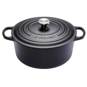 Comparateur de prix : Le Creuset - 21177260000430 - 5,3 l - Rond - Noir - Fonte - émail - Noir