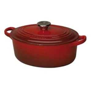 Comparateur de prix : Cocotte ovale Signature 29cm Cerise - Le Creuset - Rouge - Fonte