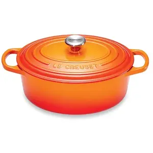 Comparateur de prix : Cocotte en fonte ovale Volcanique - Le Creuset 27cm