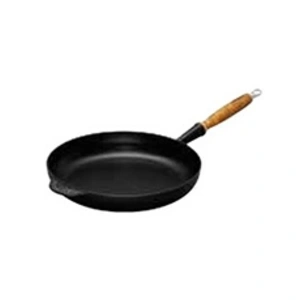 Le Creuset - Poêle en fonte 28 cm noir pas cher