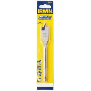 IRWIN Mèche à bois plate Blue Groove 4X 24x152 mm pas cher