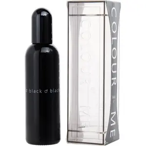 Color Me COLOUR ME Black Perfume for Men. 100ml Eau de Parfum Men, Luxury Fragrance - Mens Aftershave, Long Lasting Fragrance for Men by Milton-Lloyd pas cher