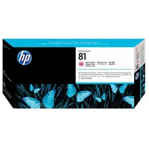 Comparateur de prix : Tête d'impression HP 81 Magenta pour DesignJet 5000/5500 - Jet d'encre avec nettoyeur - Pack de 1