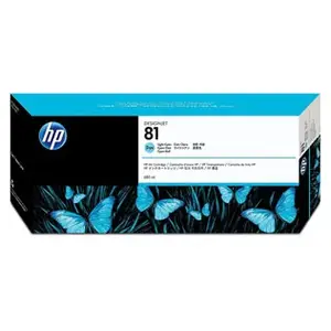 Comparateur de prix : HP 81 - cyan clair - original - DesignJet - cartouche d'encre