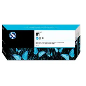 Comparateur de prix : Conso imprimantes - HP - Cartouche d'encre Cyan - N°81 C4931A
