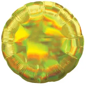 Amscan RueDeLaFete Ballon Aluminium Rond 45 cm : Doré pas cher