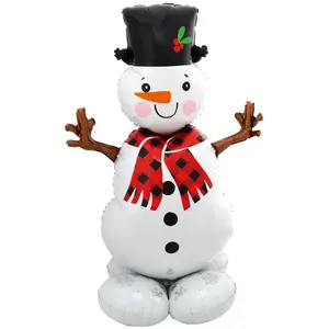 Comparateur de prix : Ballon en aluminium - AMSCAN - Bonhomme de neige - Décoration de fête - Noël