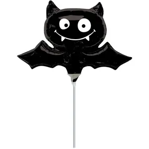 RueDeLaFete Mini ballon Aluminium 33x22 cm - Chauve-souris noireVendu parruedelafete