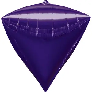 Comparateur de prix : RueDeLaFete Ballon Diamant Violet Mylar