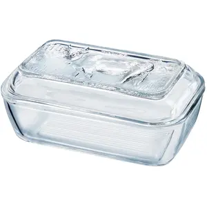 LUMINARC Beurrier verre vache pas cher