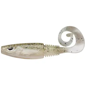 Leurre souple Berkley Sick Curl 12cm : Coloris Berkley - Salt & Pepper