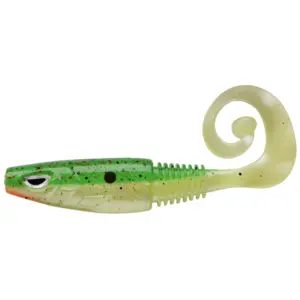 Comparateur de prix : Leurre souple Berkley Sick Curl 12cm : Coloris Berkley - Hot Firetiger
