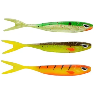Comparateur de prix : Leurre Souple Berkley Sick Vamper 22cm : Coloris Berkley - Hot Yellow Perch