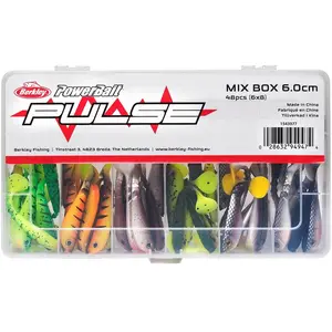 Comparateur de prix : Berkley Leurre Souple Pulse Shad Mix Box 60 Mm 48 Unités