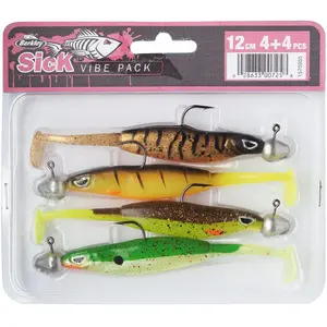 Berkley Sick Vibe Soft Lure 120 Mm Doré pas cher