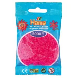 JBM 2 000 perles mini (petites perles Ø2,5 mm)- fuchsia