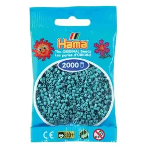 JBM 2 000 perles mini (petites perles Ø2,5 mm)- bleu gris