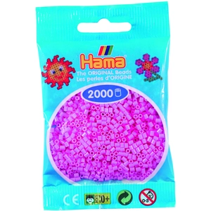JBM 2 000 perles mini (petites perles Ø2,5 mm)- rose pastel pas cher