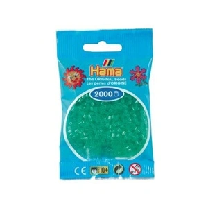 JBM 2 000 perles mini (petites perles Ø2,5 mm)- vert transparent pas cher