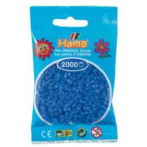 JBM 2 000 perles mini (petites perles Ø2,5 mm)- bleu