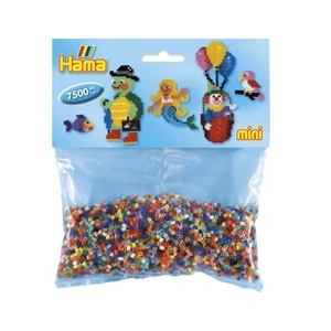 JBM Perles à repasser - HAMA - Sachet de 7500 - Mélange de 48 couleurs