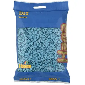 Kit 3000 perles à repasser turquoise - Hama