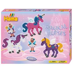 Comparateur de prix : JBM Boîte de perles Hama - MIDI - 3138 - Les chevaux magiques