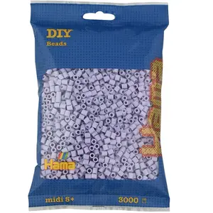 Sachet 3000 perles Hama - Midi - Lavande pas cher