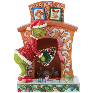 Enesco The Grinch by Jim Shore Grinch Figurine arbre poussant la cheminéeVendu paramazon