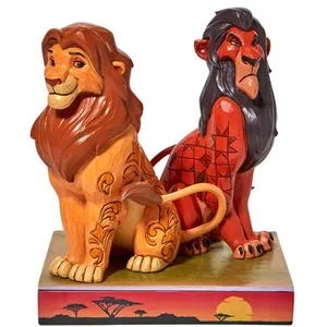 Enesco Figurine Disney Tradition - Le Roi Lion - Simba Et Scar