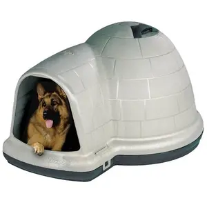 Niche pour chien en plastique Petmate Indigo Gris 111x86x65 cm 900196 pas cher
