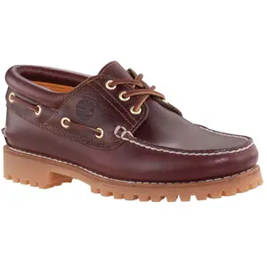 Comparateur de prix : Chaussure Traditionnelle HS 3 Eye Lug - Timberland - Cuir - Violet/Marron