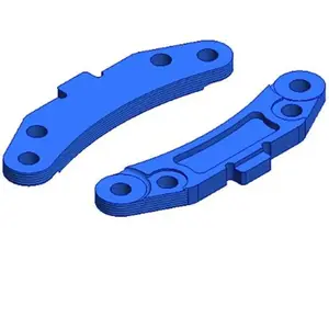 Cale suspension arr alu Nitrage - Tamiya
