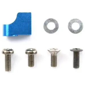 Support gauche servo TB03 - 1/10e - Tamiya