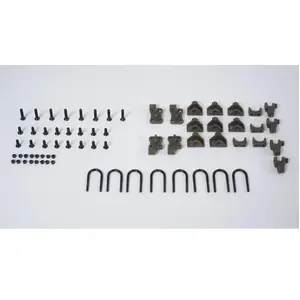 Verrous de plaque acier Jeep Willys 1/12