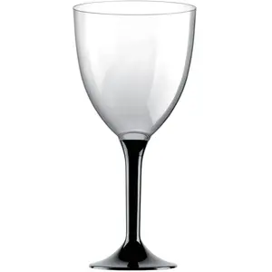Comparateur de prix : 20 Grands verres à Eau, pied Noir