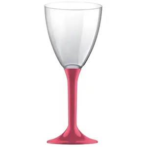 Comparateur de prix : 20 Verres avec pieds - Corail