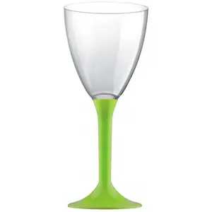Comparateur de prix : 20 Verres avec pieds - Vert KIT VERRES 2 - VERT